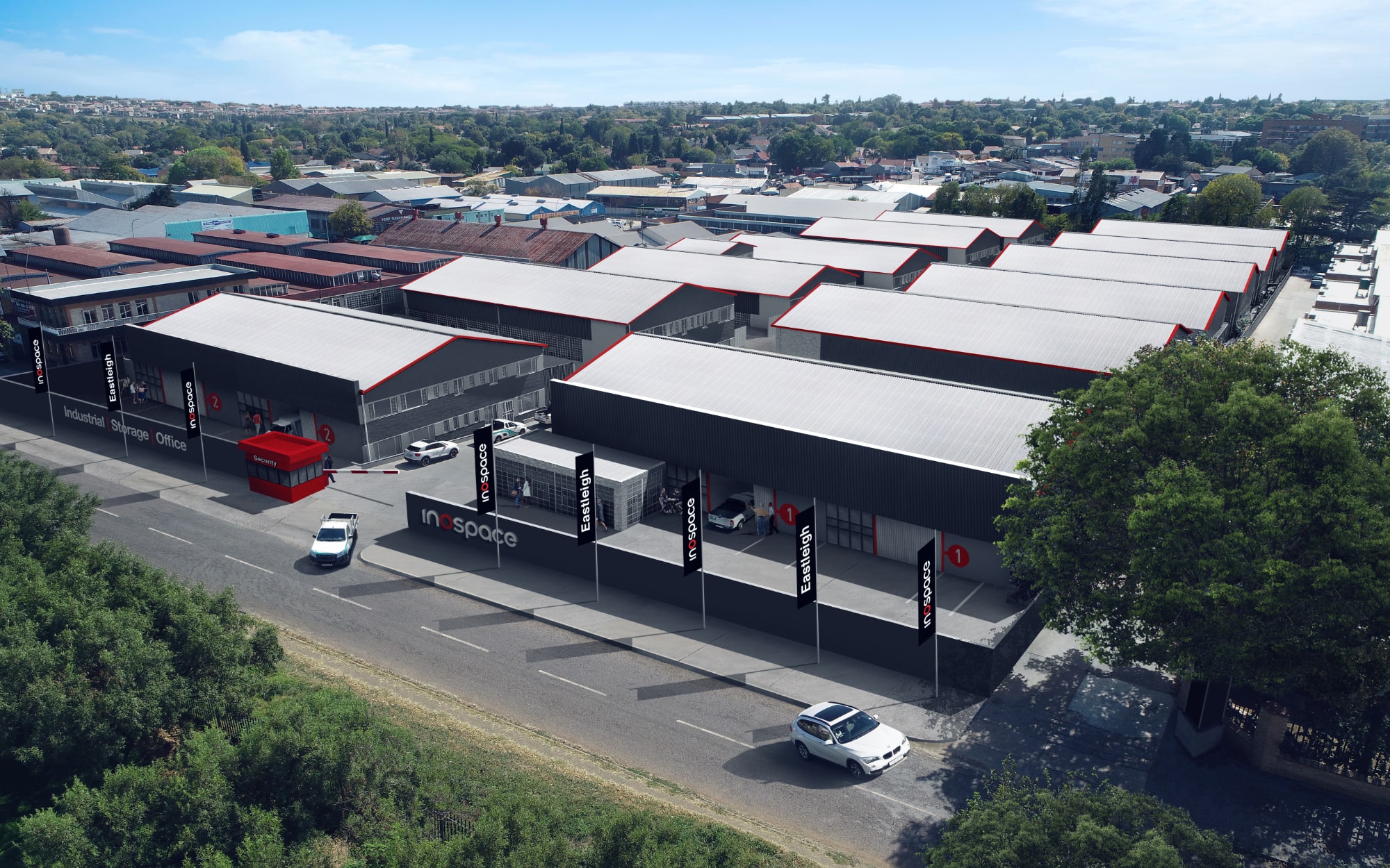 Plantation Works Secure business park in Edenvale Inospace
